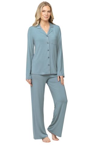 Consciously Cozy Button-Front Pajamas