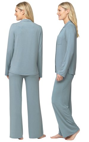 Consciously Cozy Button-Front Pajamas
