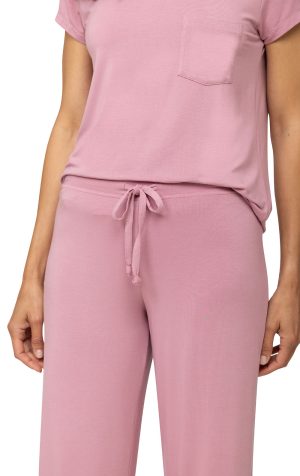 Consciously Cozy Short Sleeve Capri Pajama