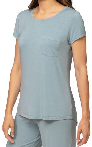 Consciously Cozy Short Sleeve Capri Pajama