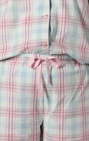 Perfectly Plaid Sleeveless Capri Pajamas