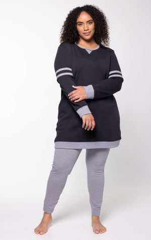 Sporty Sweatshirt Set