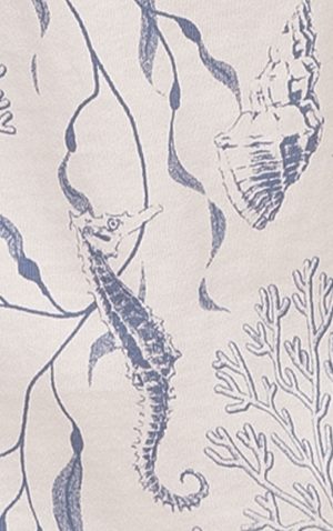 Summer Shells – Pocket Tee Capri Pajamas